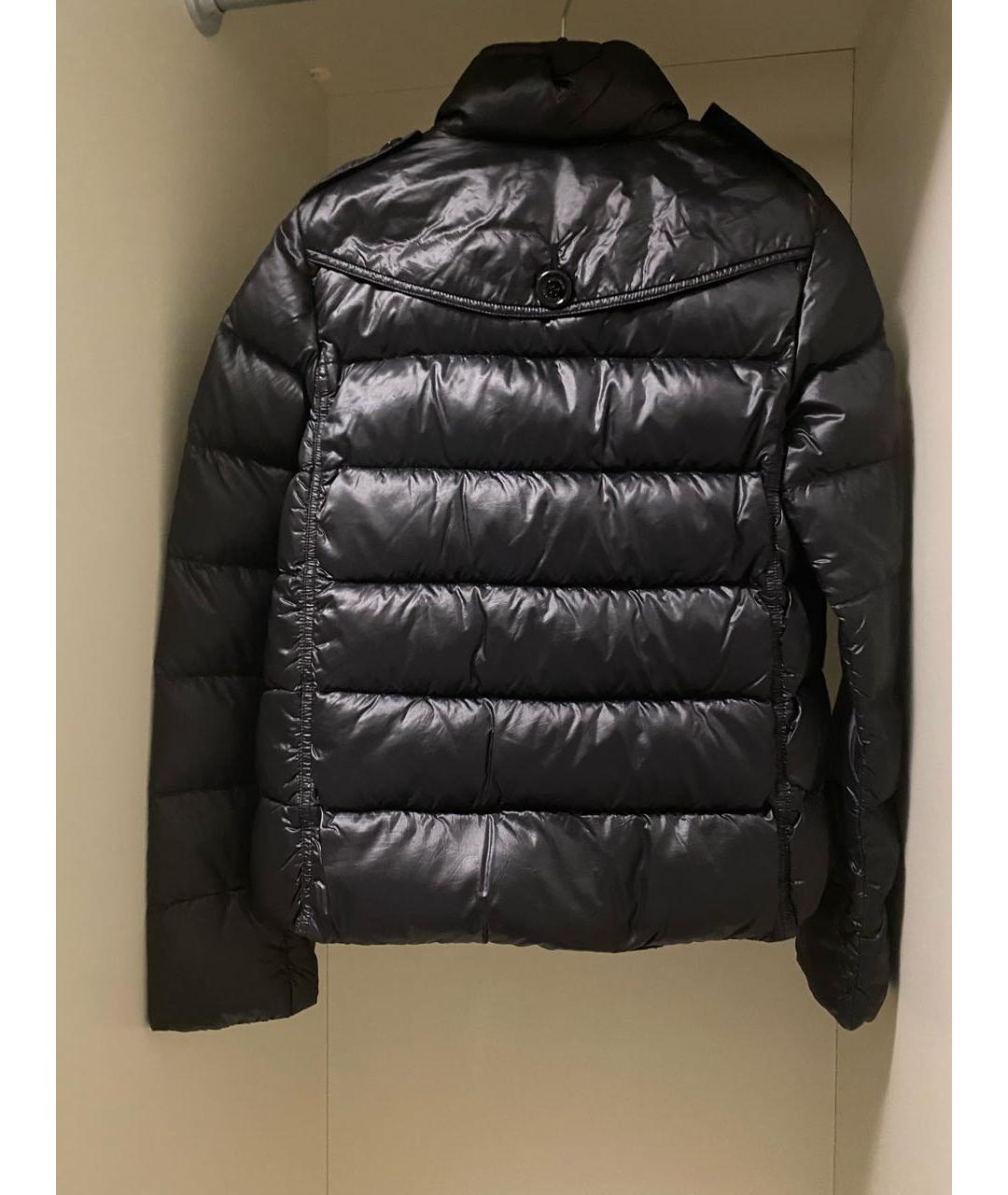 BURBERRY Черный полиэстеровый пуховик, фото 2