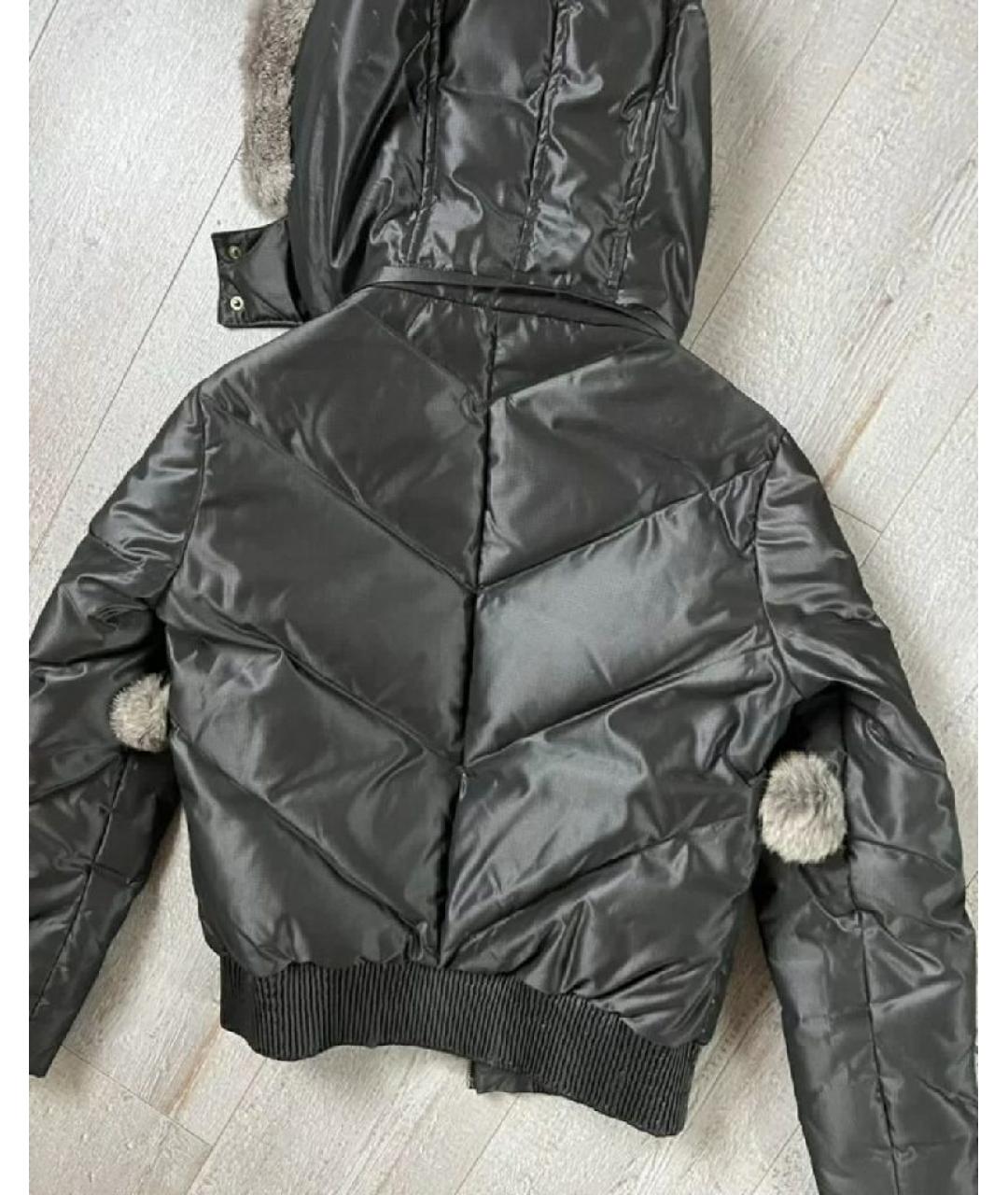 VERSACE JEANS COUTURE Черная куртка, фото 3