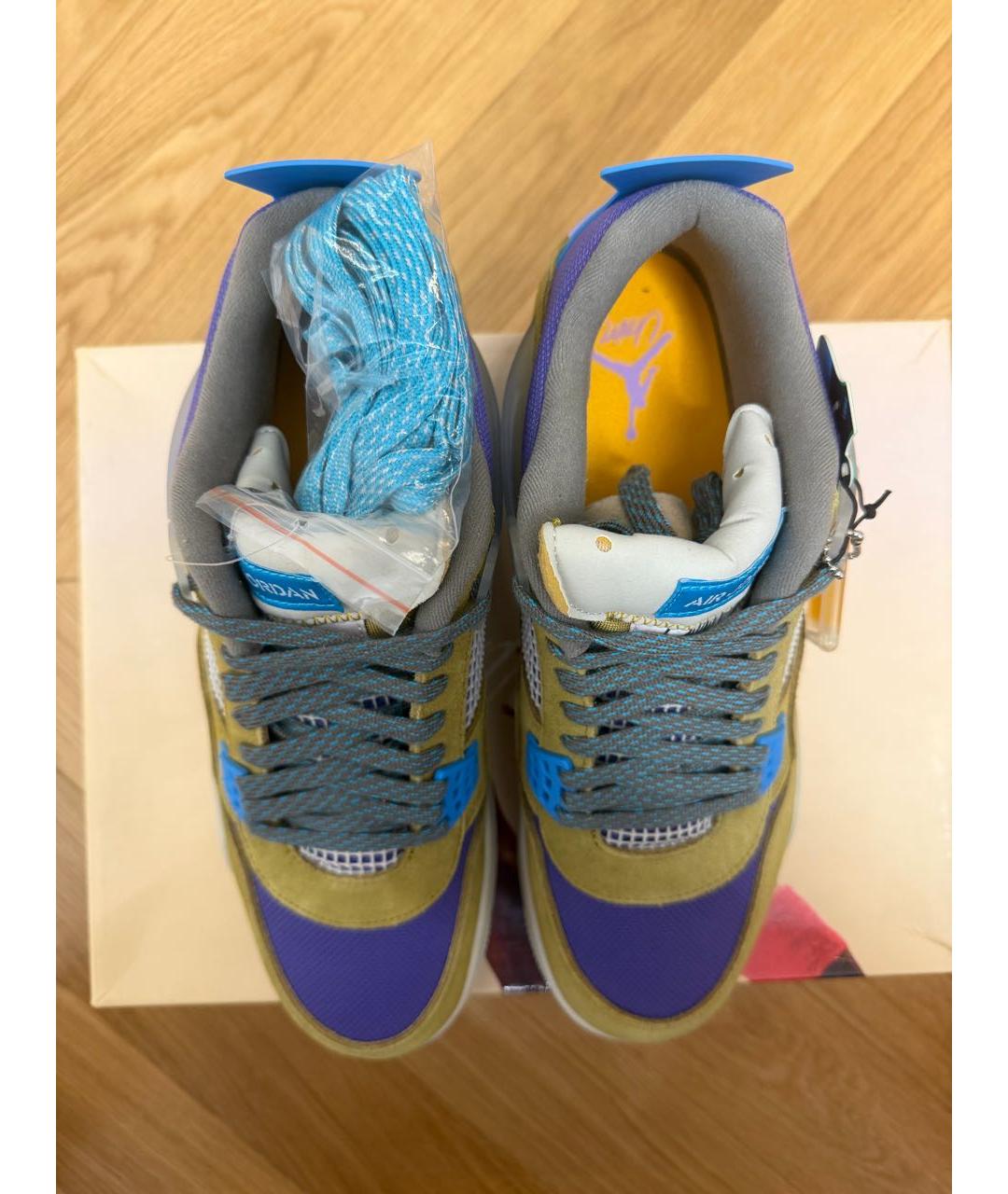 JORDAN Мульти замшевые высокие кроссовки / кеды, фото 3