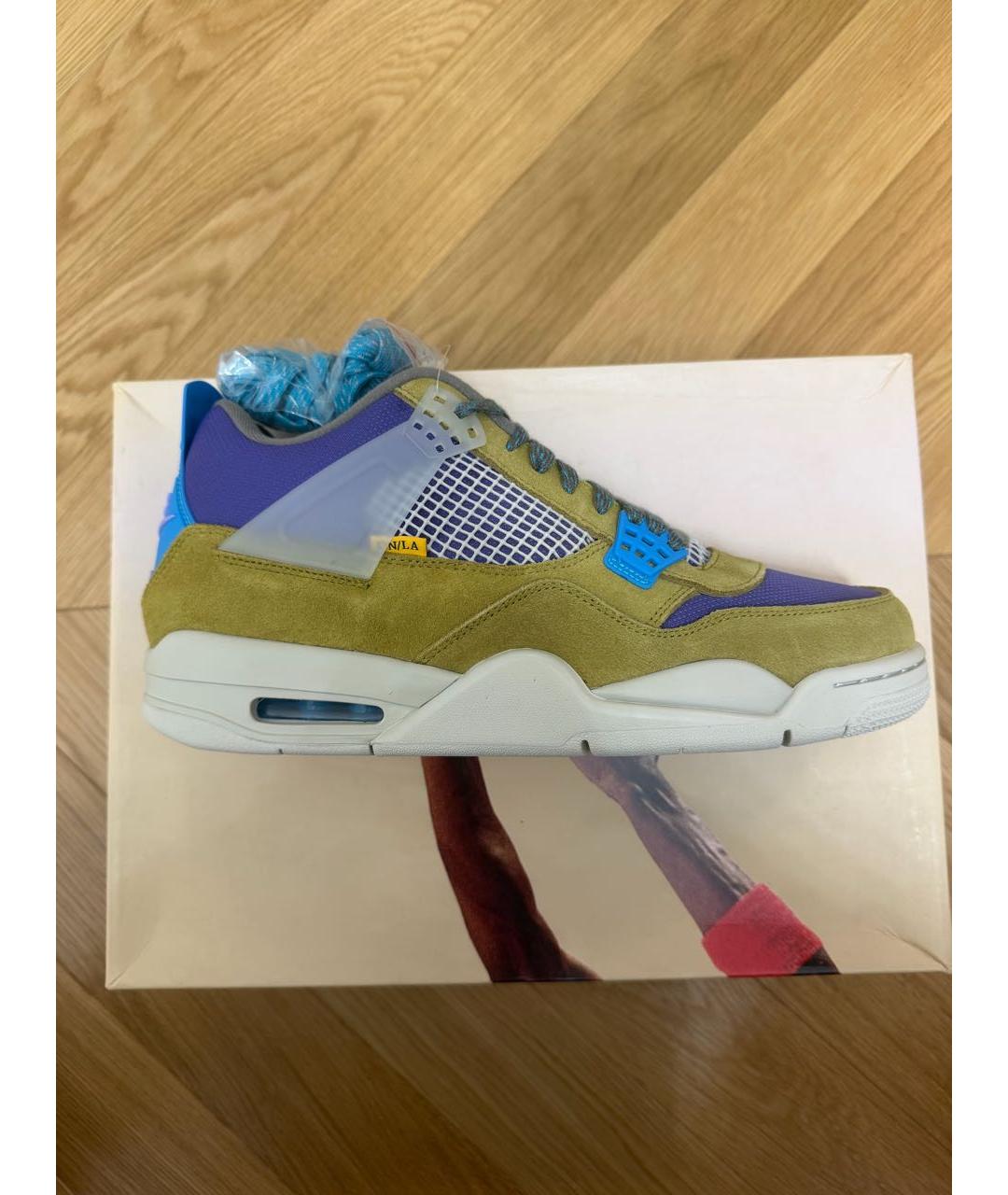 JORDAN Мульти замшевые высокие кроссовки / кеды, фото 5