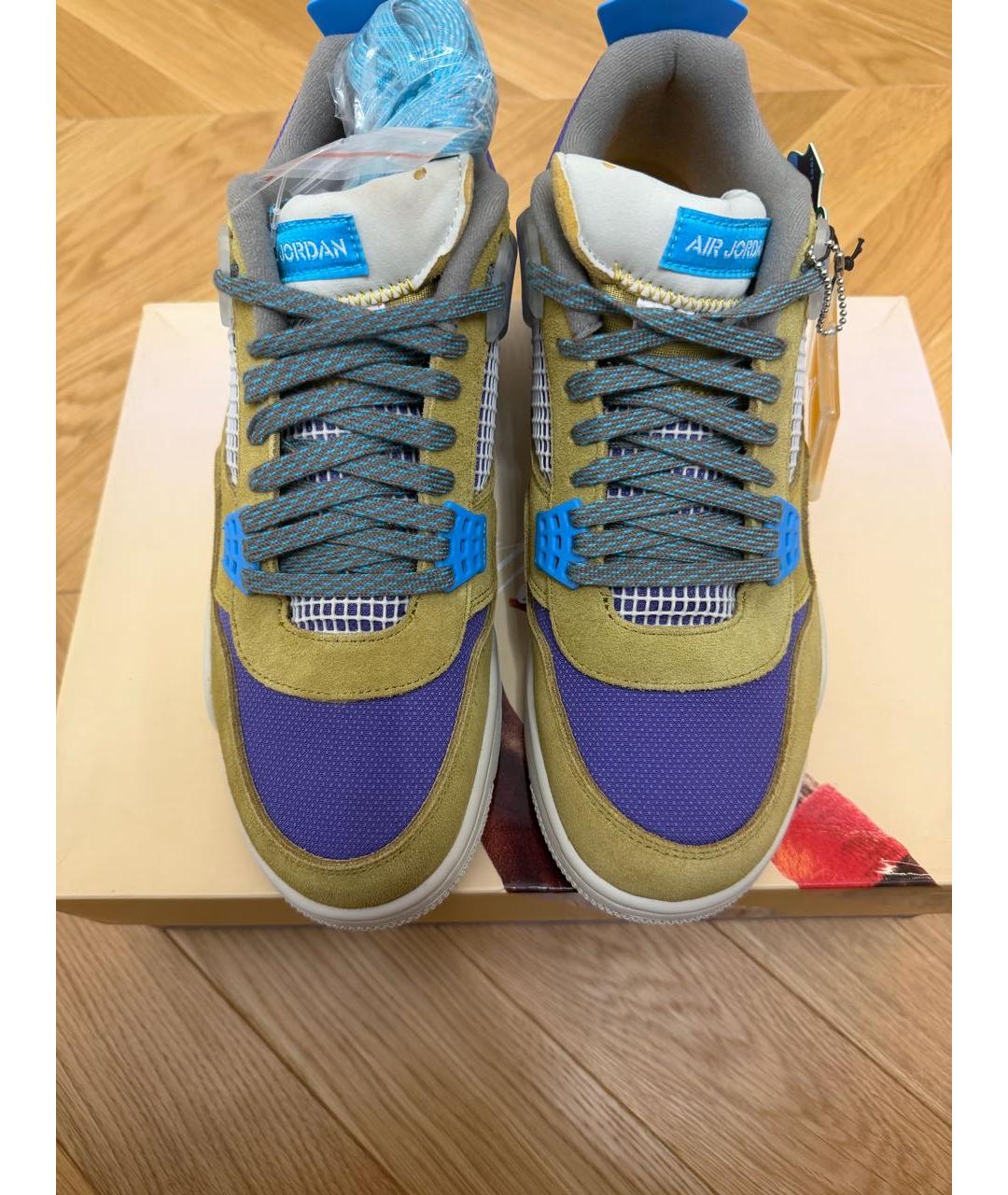 JORDAN Мульти замшевые высокие кроссовки / кеды, фото 2