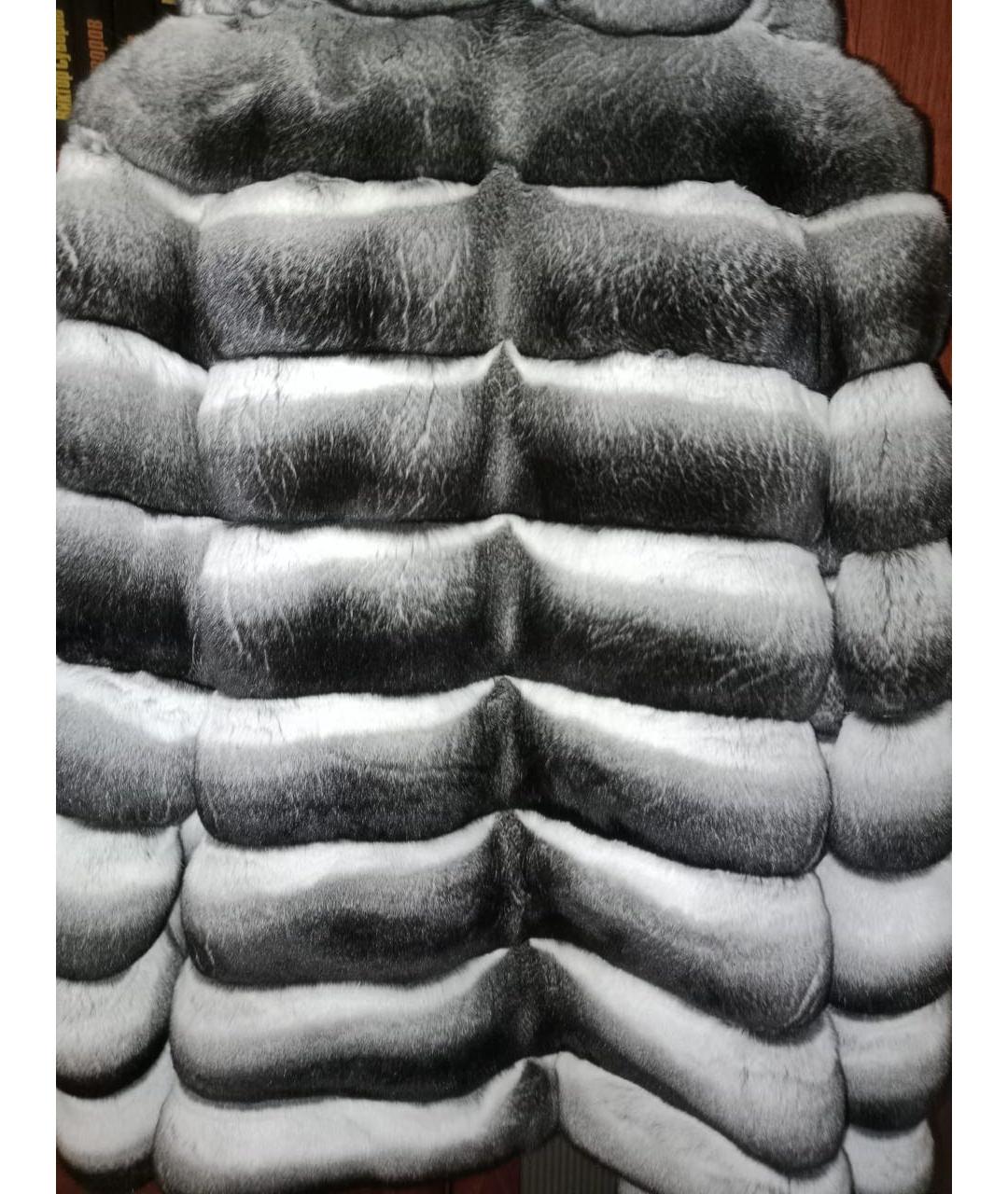 MALA MATI Серая меховая шуба, фото 2