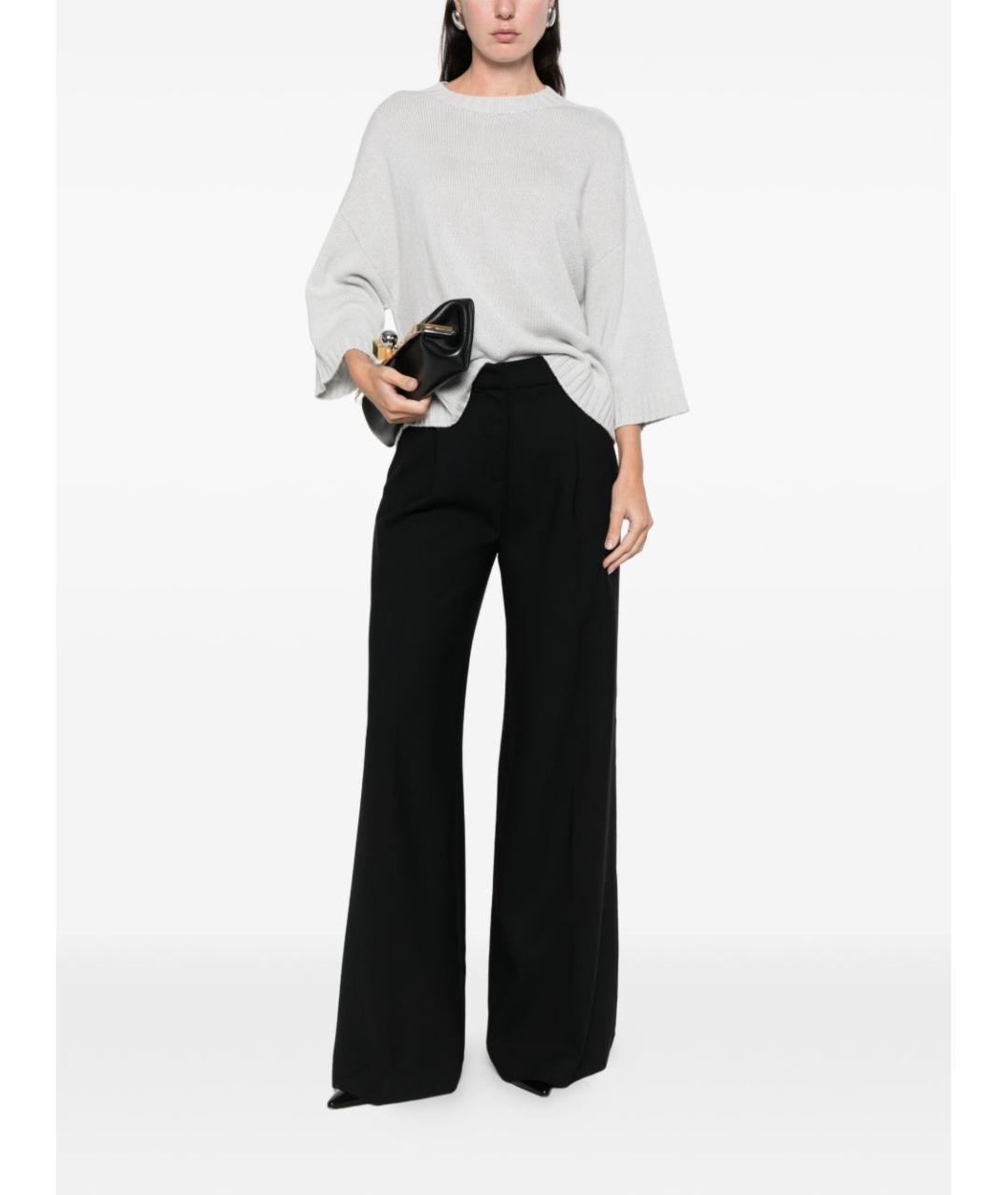 FABIANA FILIPPI Серый шерстяной джемпер / свитер, фото 3