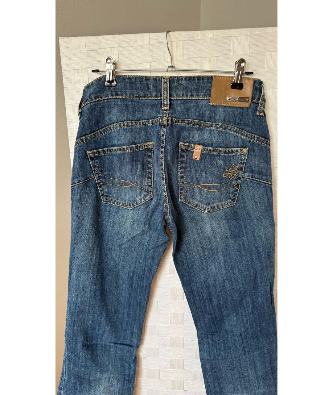 LIU JO Синие хлопковые джинсы клеш, фото 3