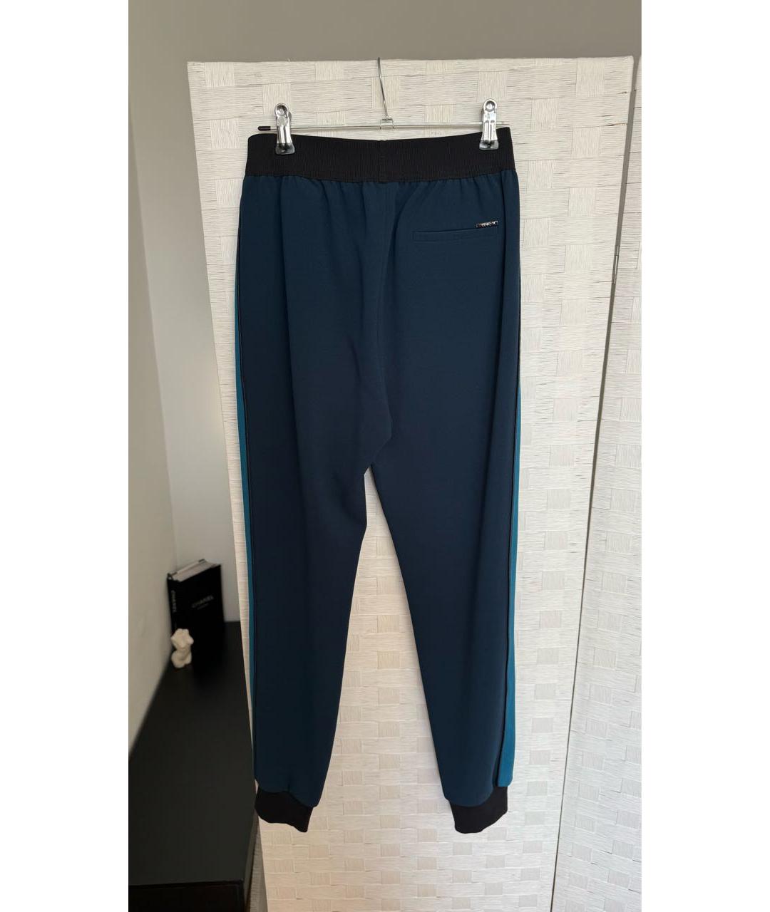 LIU JO Темно-синие брюки узкие, фото 2