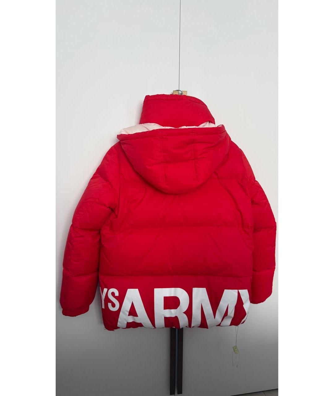 YVES SALOMON Красный пуховик, фото 7