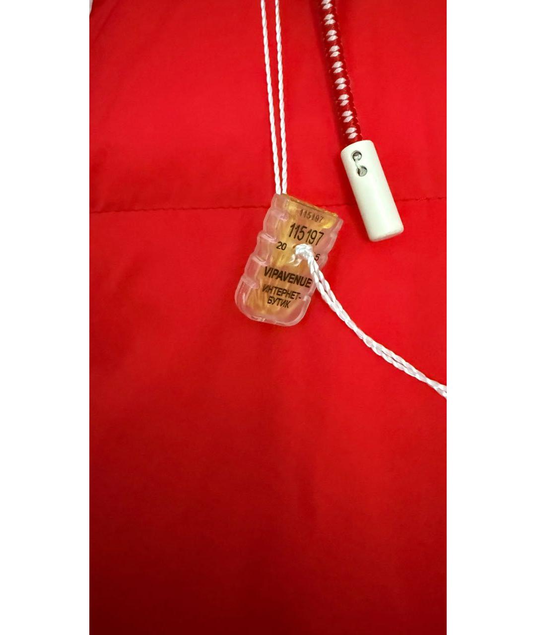 YVES SALOMON Красный пуховик, фото 6