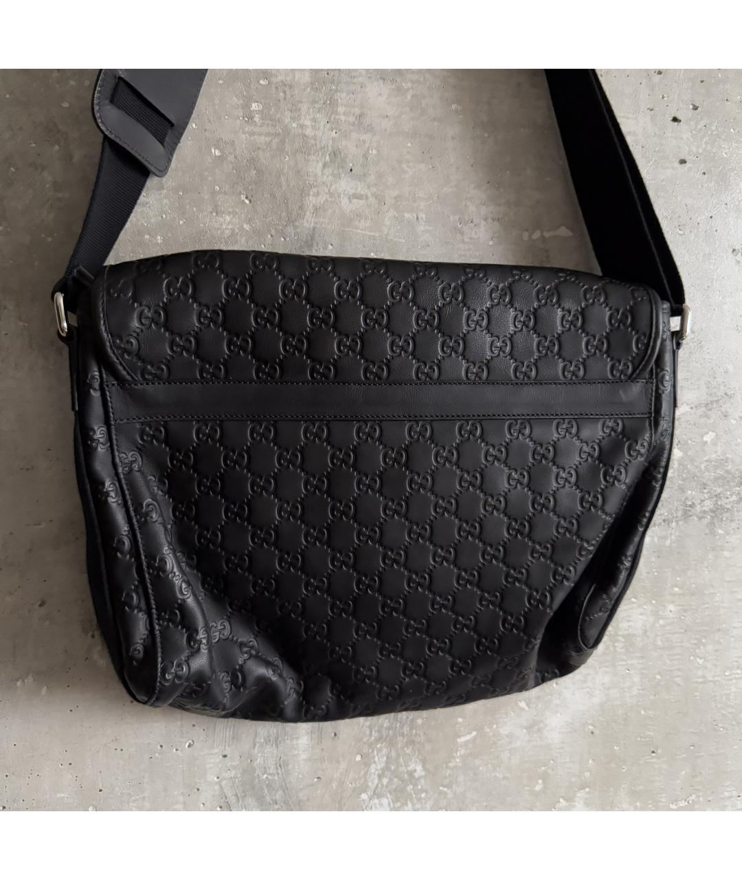 GUCCI Черная сумка через плечо, фото 5