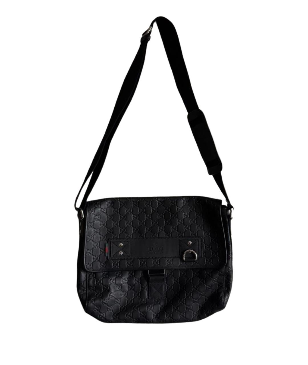 GUCCI Черная сумка через плечо, фото 1