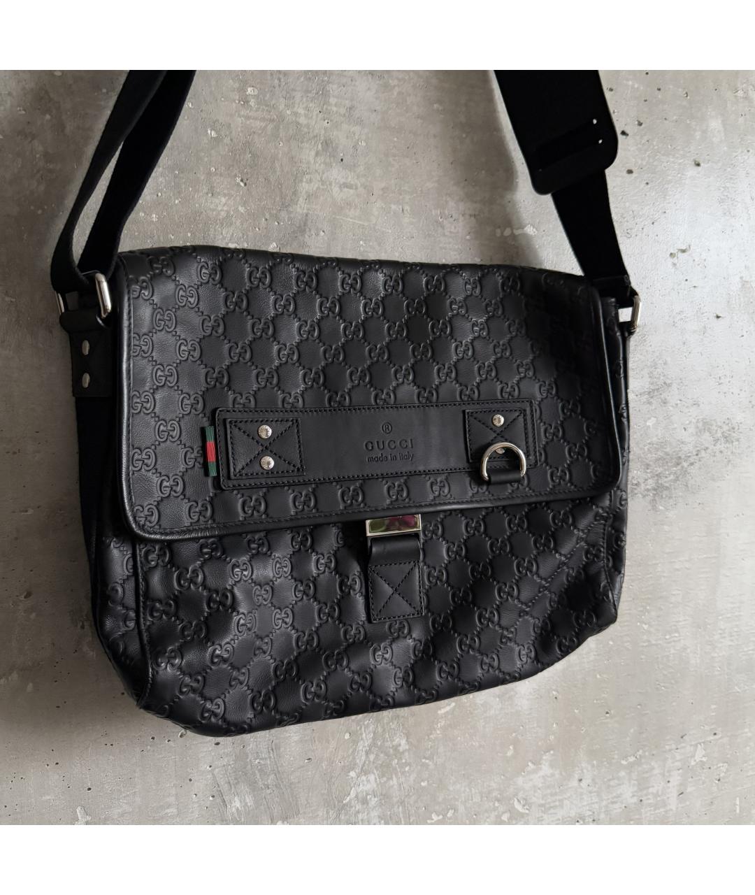 GUCCI Черная сумка через плечо, фото 3