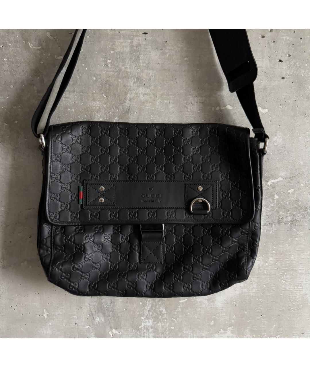 GUCCI Черная сумка через плечо, фото 2