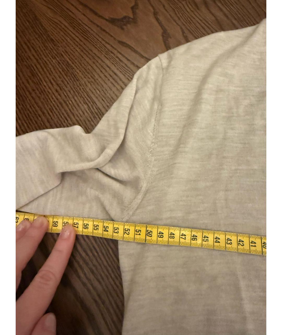 12 STOREEZ Бежевый шерстяной кардиган, фото 4