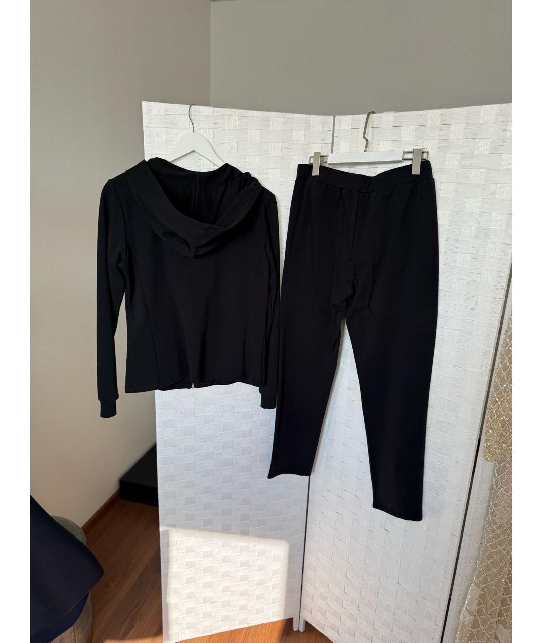 LIU JO Черный хлопковый спортивные костюмы, фото 2