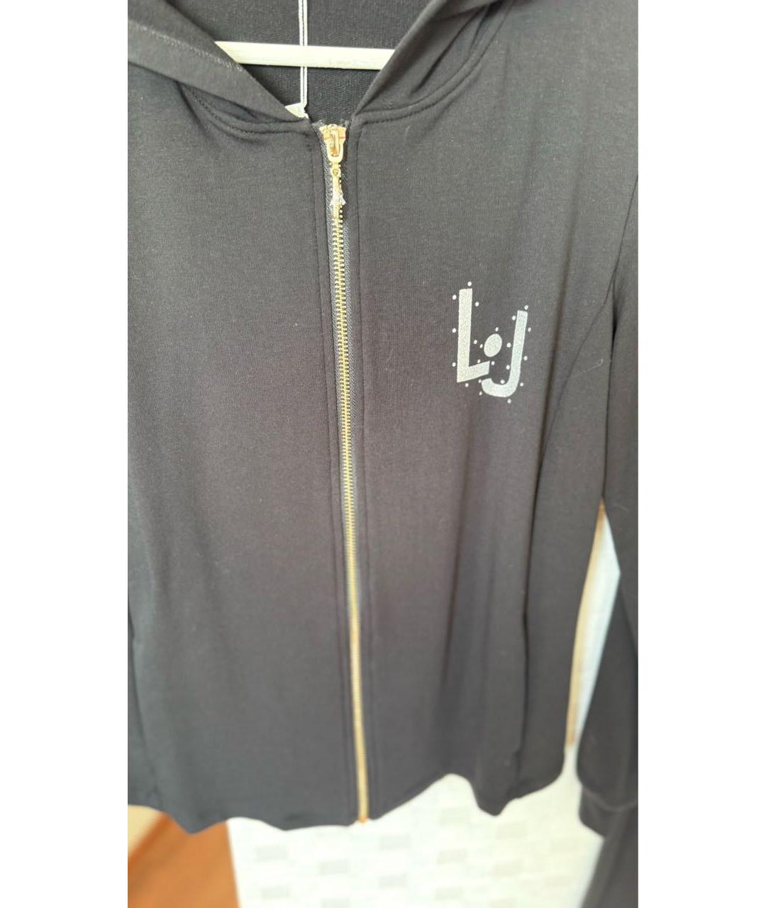 LIU JO Черный хлопковый спортивные костюмы, фото 3