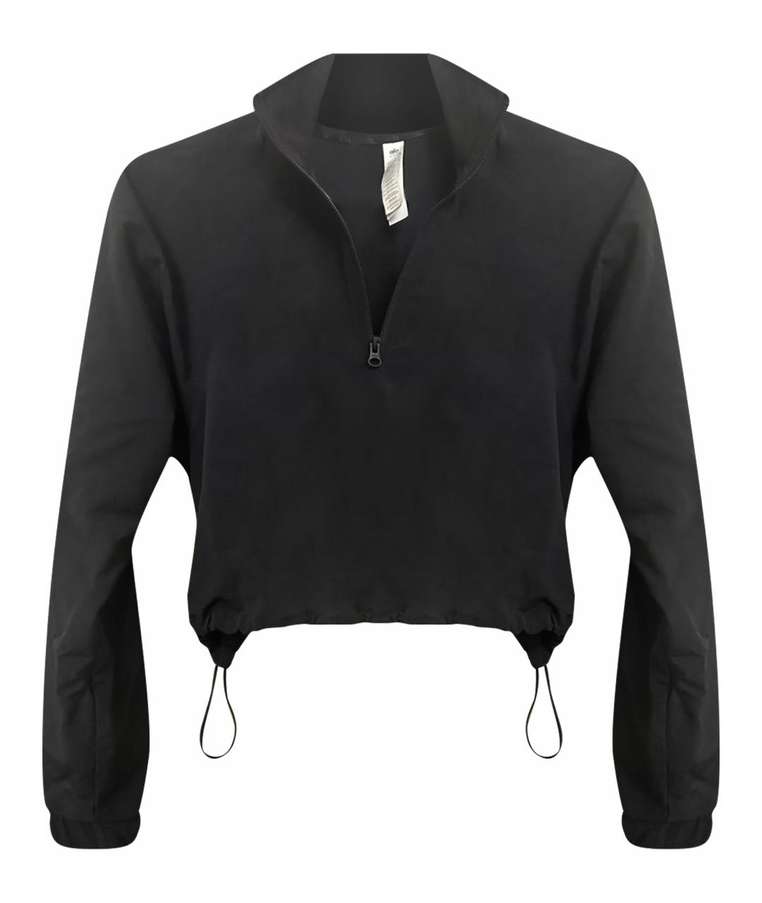 ALO YOGA Черная синтетическая куртка, фото 1