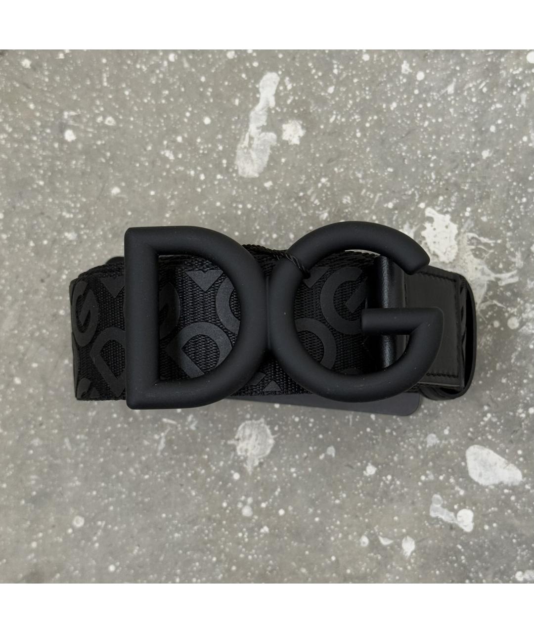 DOLCE&GABBANA Черный ремень, фото 10