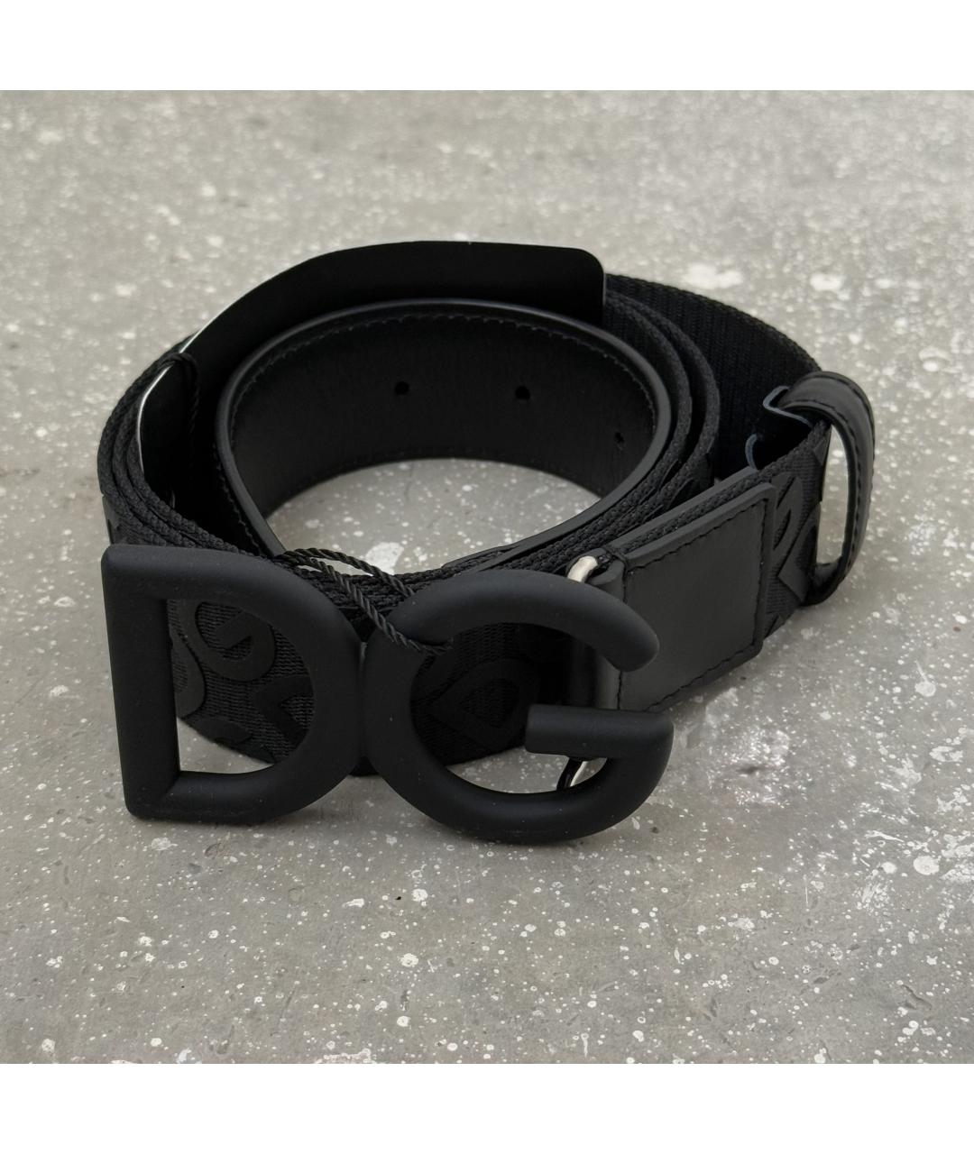 DOLCE&GABBANA Черный ремень, фото 2
