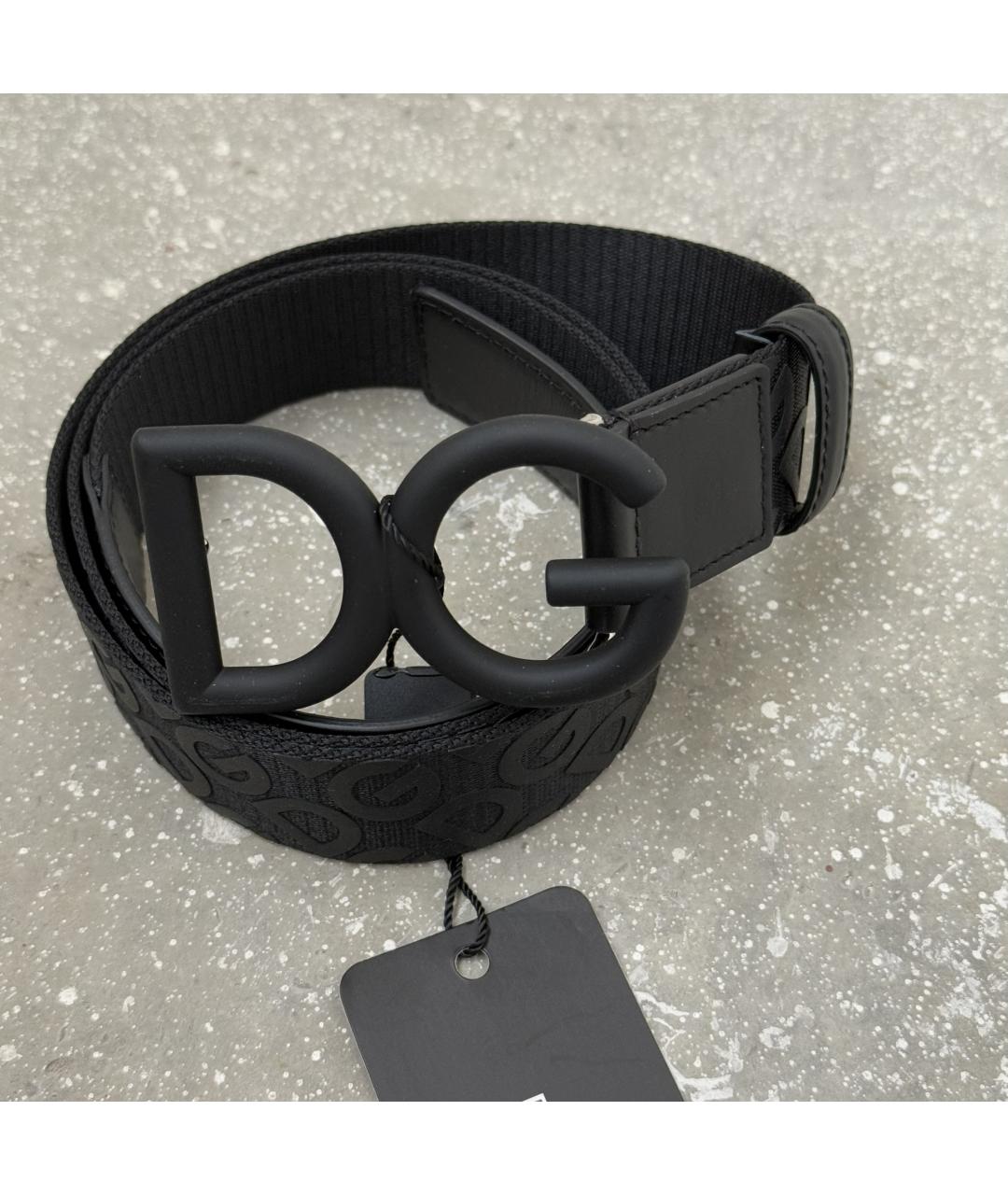 DOLCE&GABBANA Черный ремень, фото 5