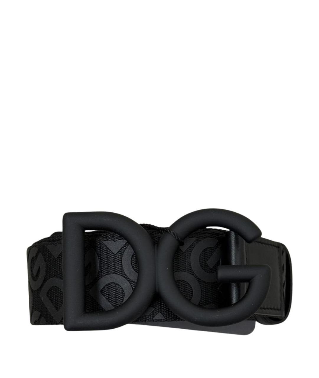 DOLCE&GABBANA Черный ремень, фото 1