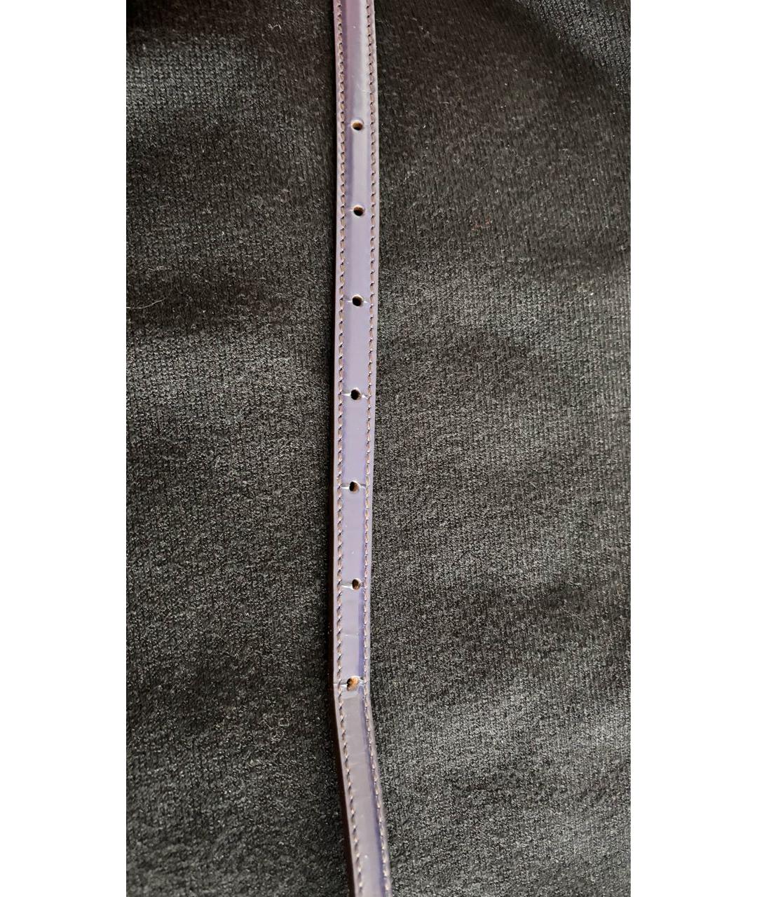 ESCADA Темно-синий кожаный ремень, фото 5