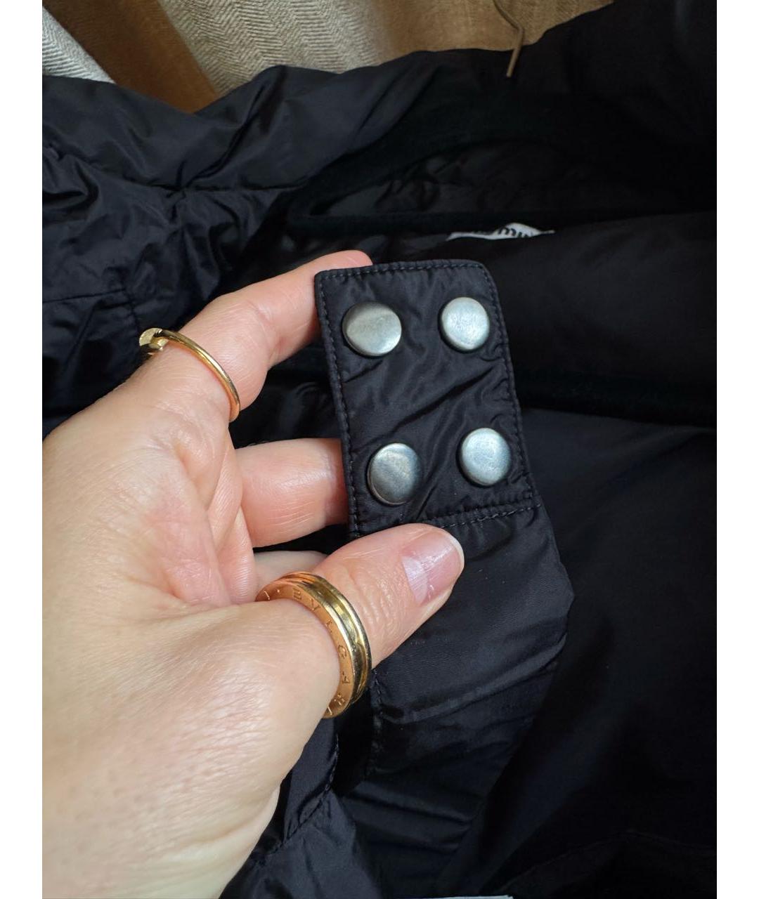 MIU MIU Черный пуховик, фото 6