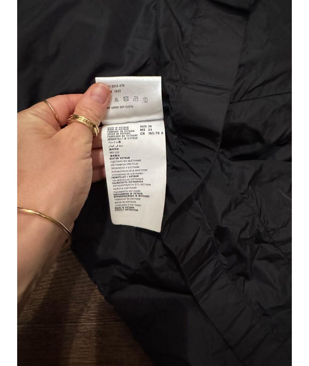 MIU MIU Черный пуховик, фото 8