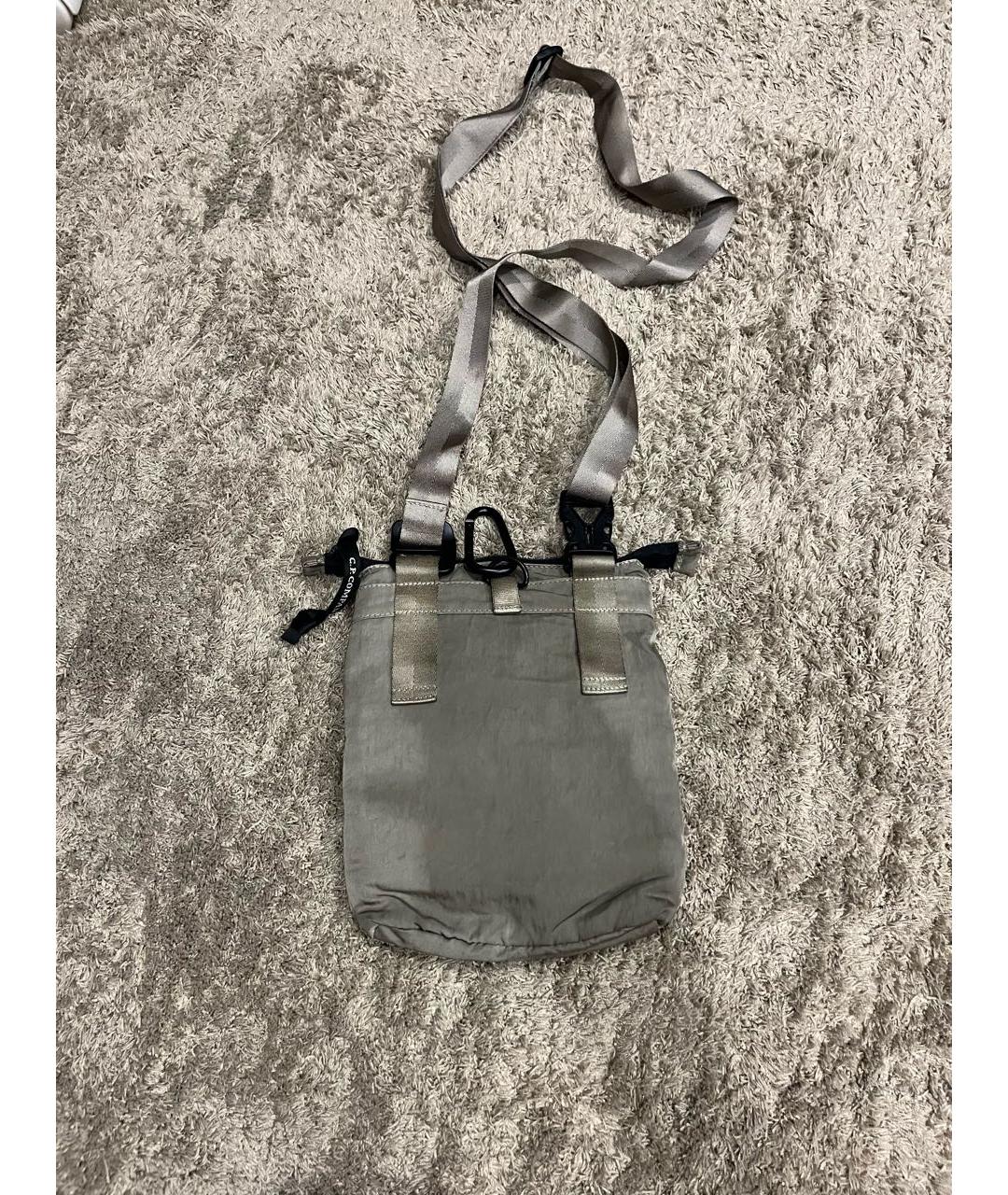 CP COMPANY Бежевая сумка на плечо, фото 2