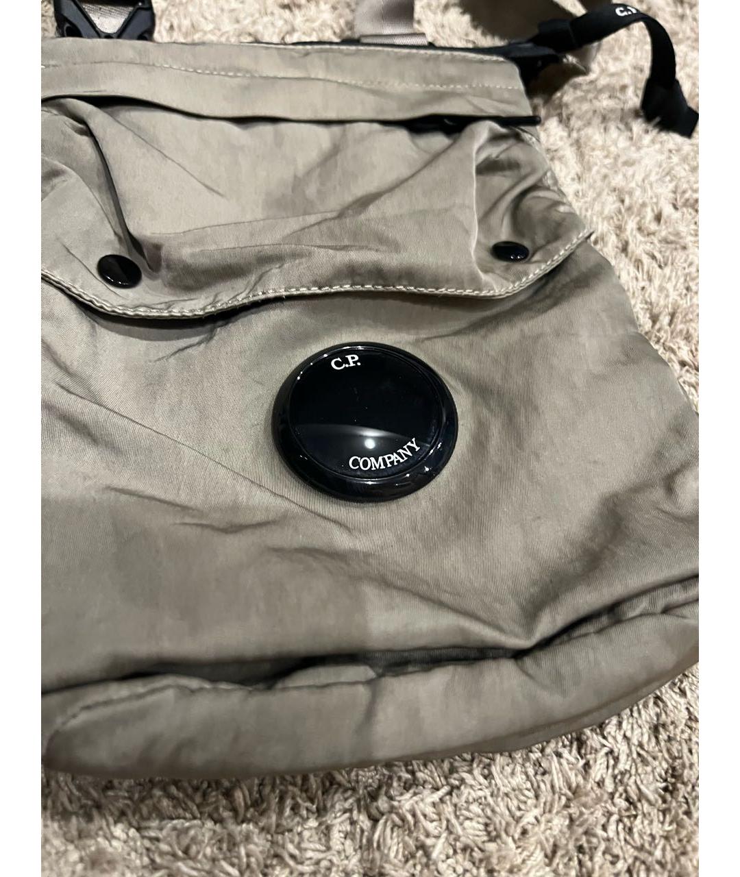 CP COMPANY Бежевая сумка на плечо, фото 3