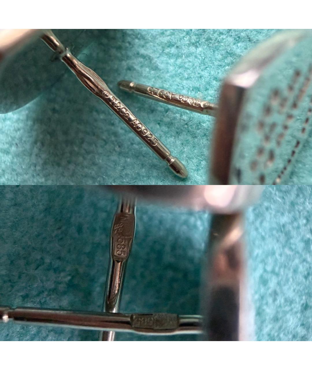 TIFFANY&CO Серебряные серебряные серьги, фото 5