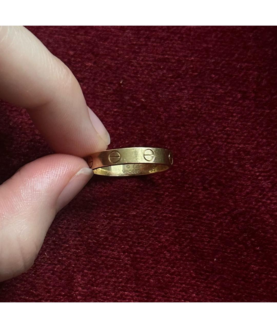 CARTIER Золотое кольцо из желтого золота, фото 5