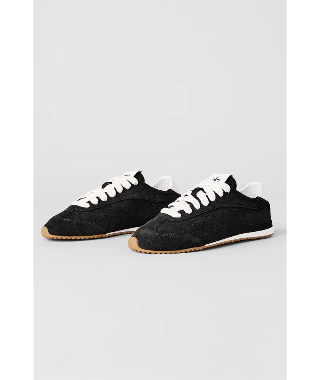 ALO YOGA Черные замшевые кроссовки, фото 5