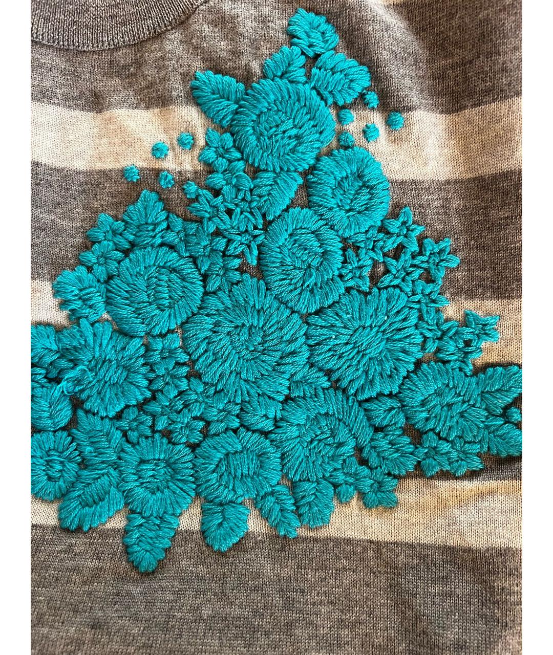 BLUGIRL Серый шерстяной джемпер / свитер, фото 3