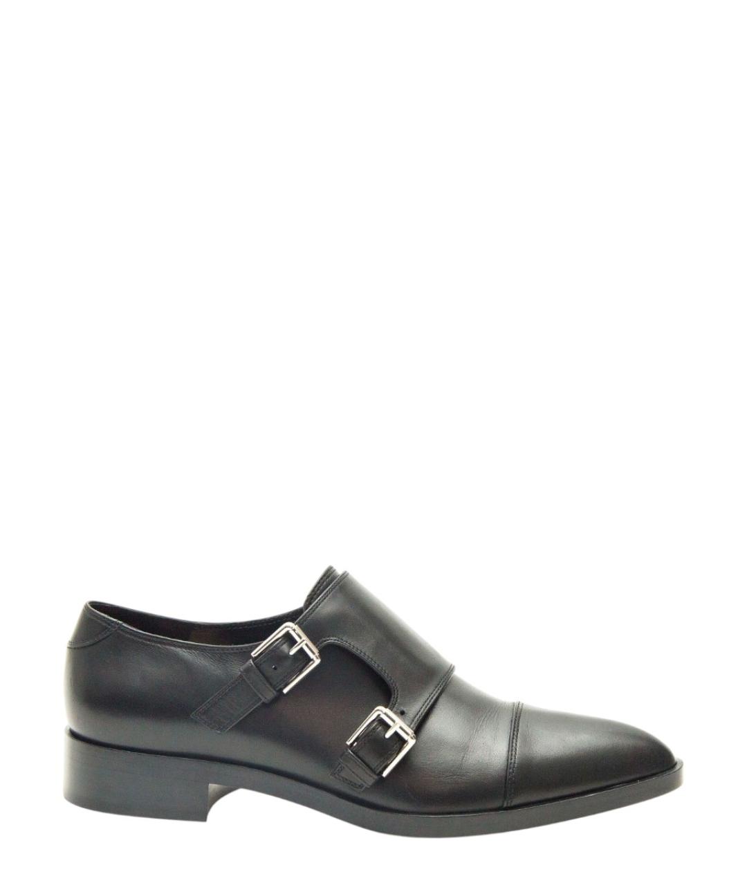 GIANVITO ROSSI Черные кожаные туфли, фото 1