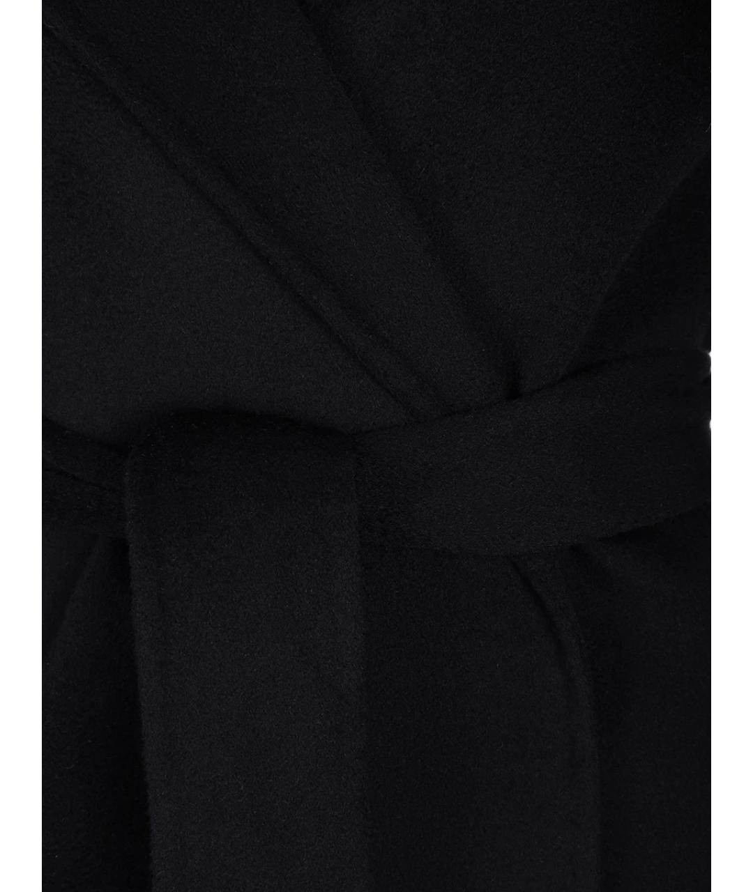 P.A.R.O.S.H. Черное кашемировое пальто, фото 3