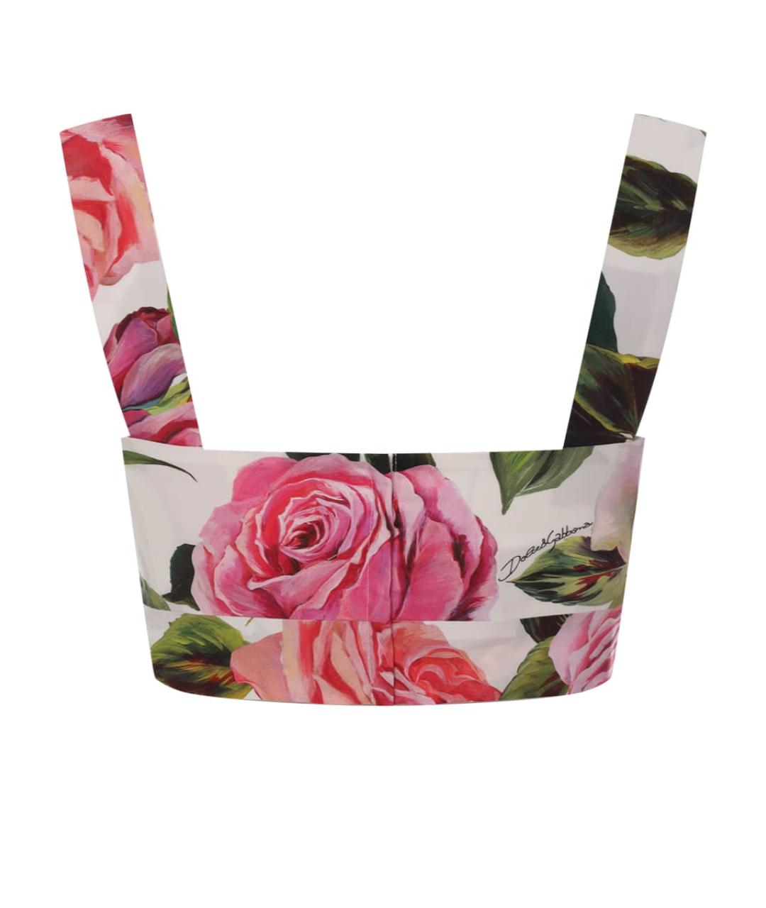 DOLCE&GABBANA Мульти хлопковая майка, фото 2