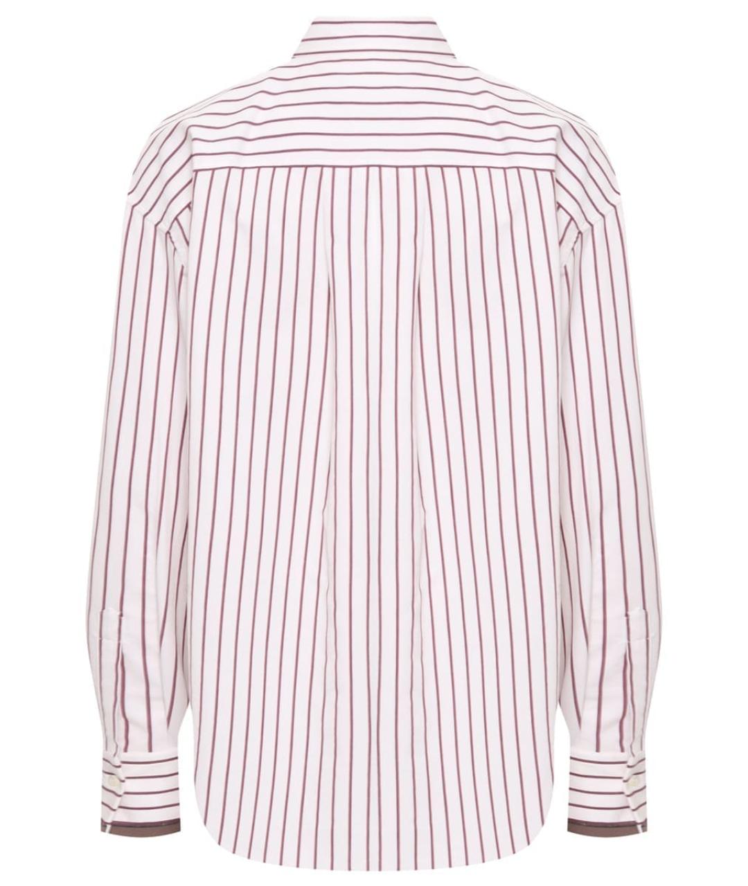 BRUNELLO CUCINELLI Белая хлопковая рубашка, фото 2