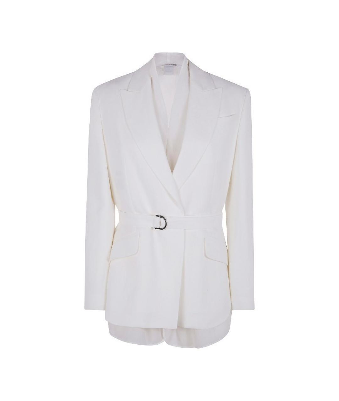 BRUNELLO CUCINELLI Белый вискозный жакет/пиджак, фото 1