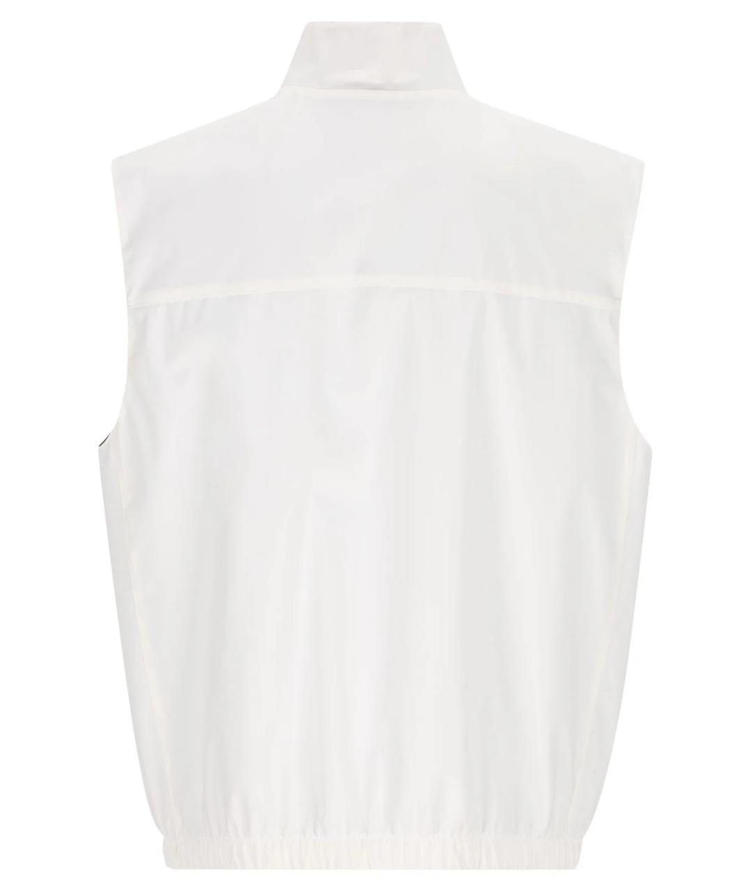 BRUNELLO CUCINELLI Белый полиамидовый жилет, фото 2