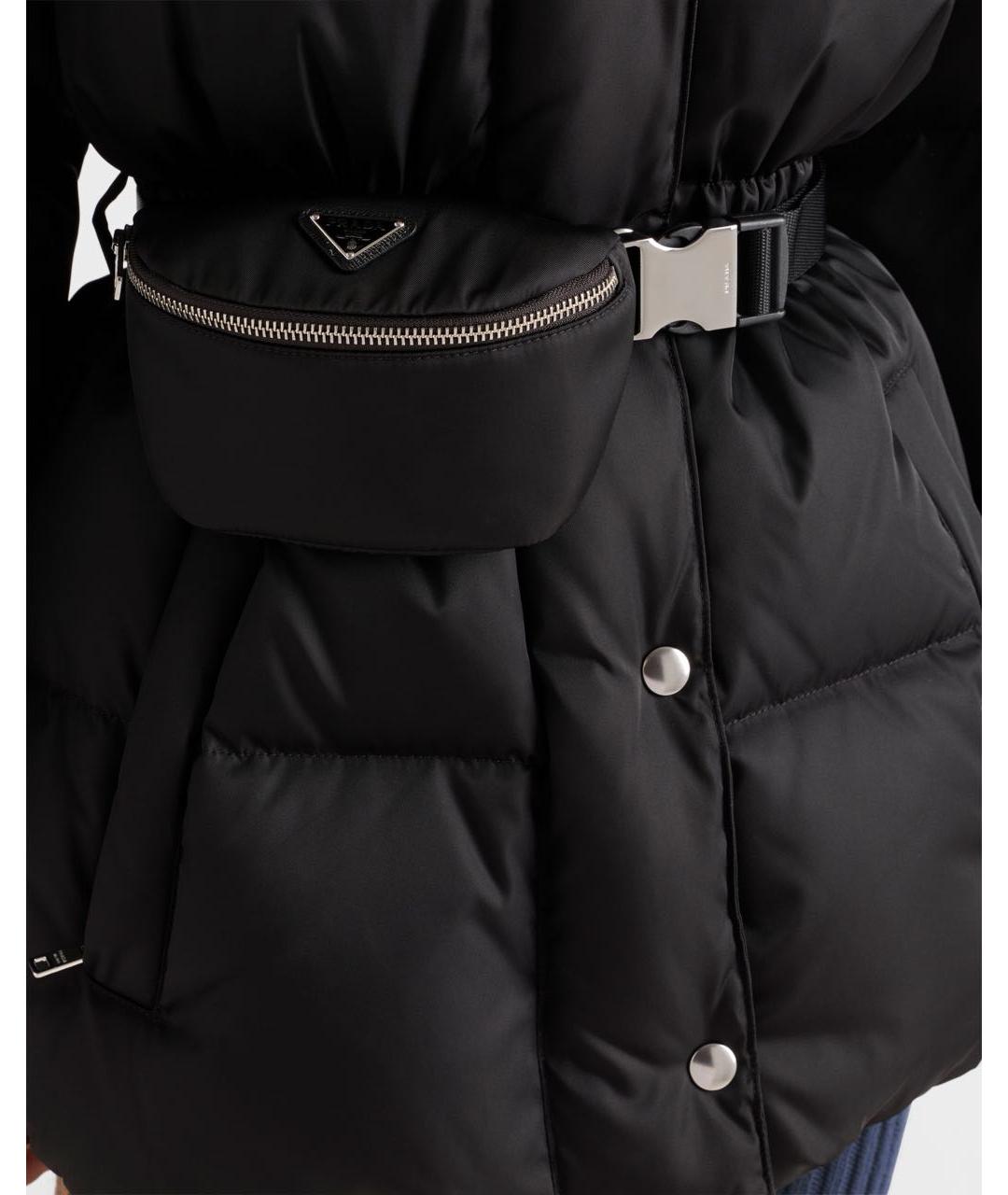 PRADA Черный пуховик, фото 3