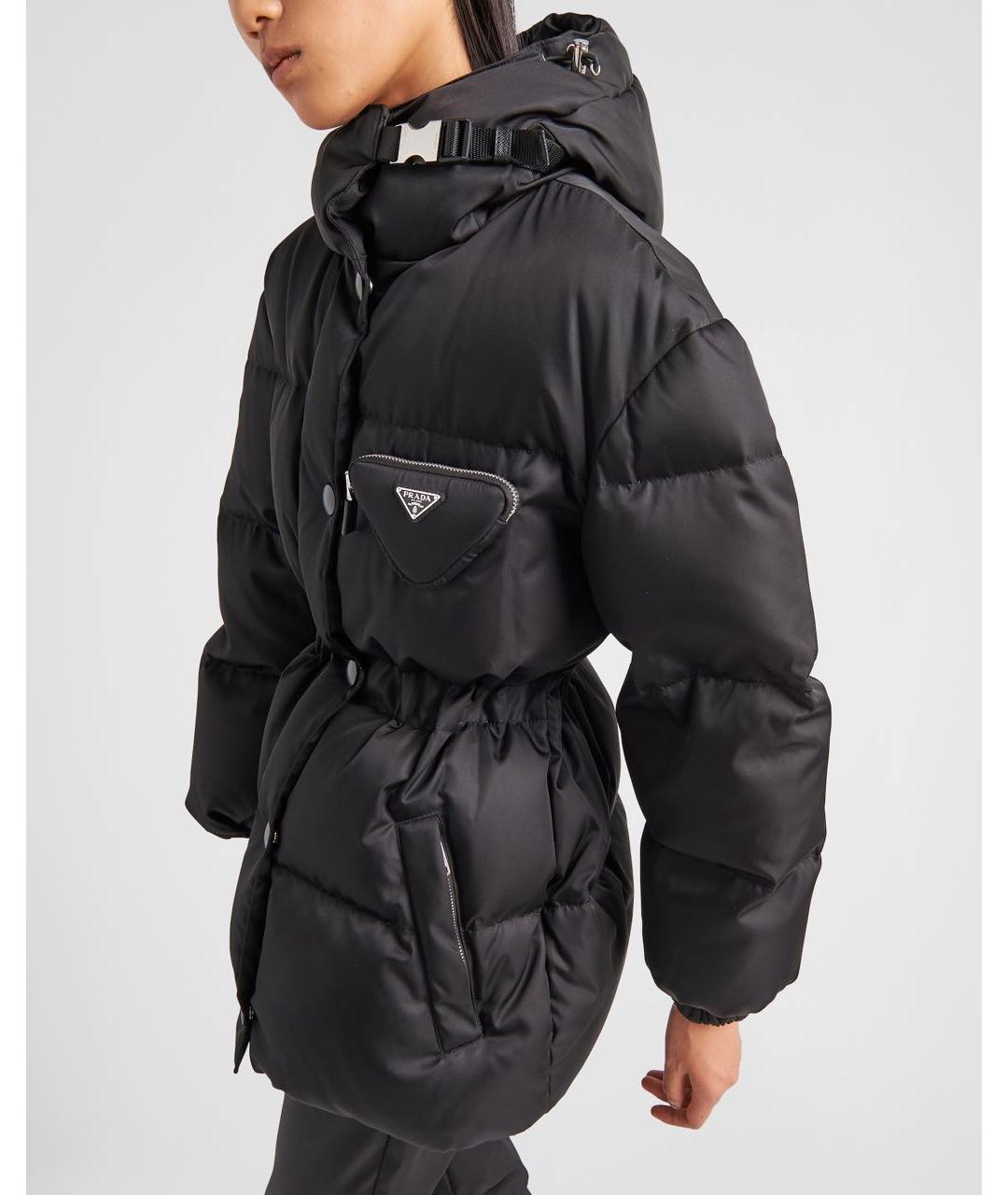 PRADA Черный пуховик, фото 3
