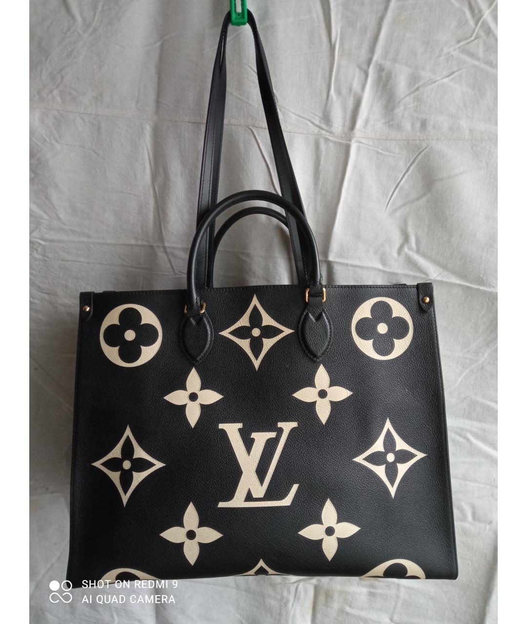 LOUIS VUITTON Черная сумка через плечо из экзотической кожи, фото 7