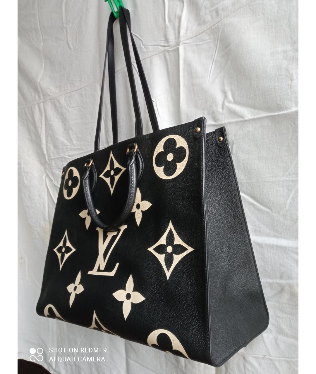 LOUIS VUITTON Черная сумка через плечо из экзотической кожи, фото 5