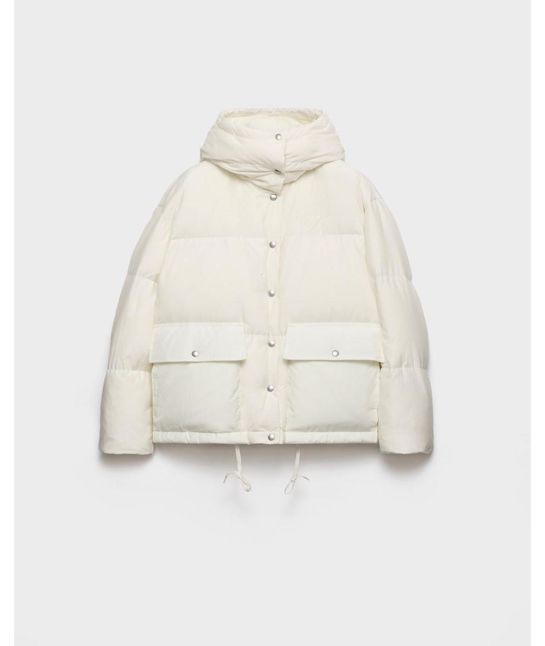 PRADA Белый пуховик, фото 5