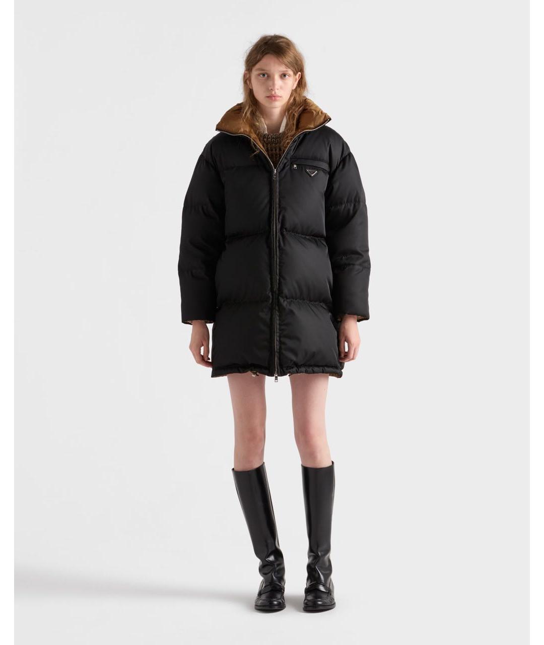 PRADA Черный пуховик, фото 2
