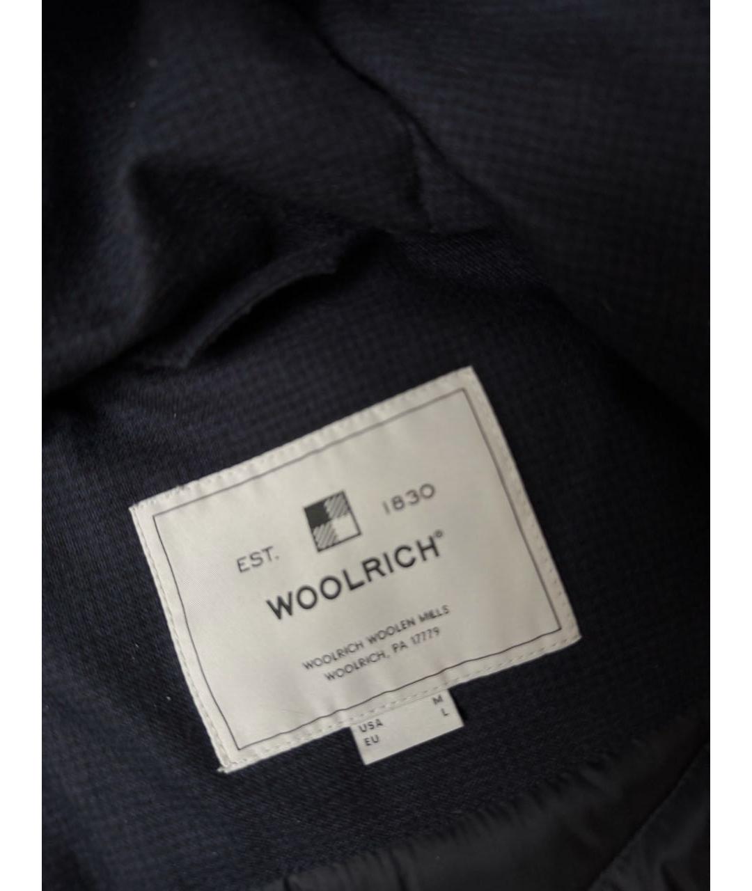 WOOLRICH Темно-синяя куртка, фото 3