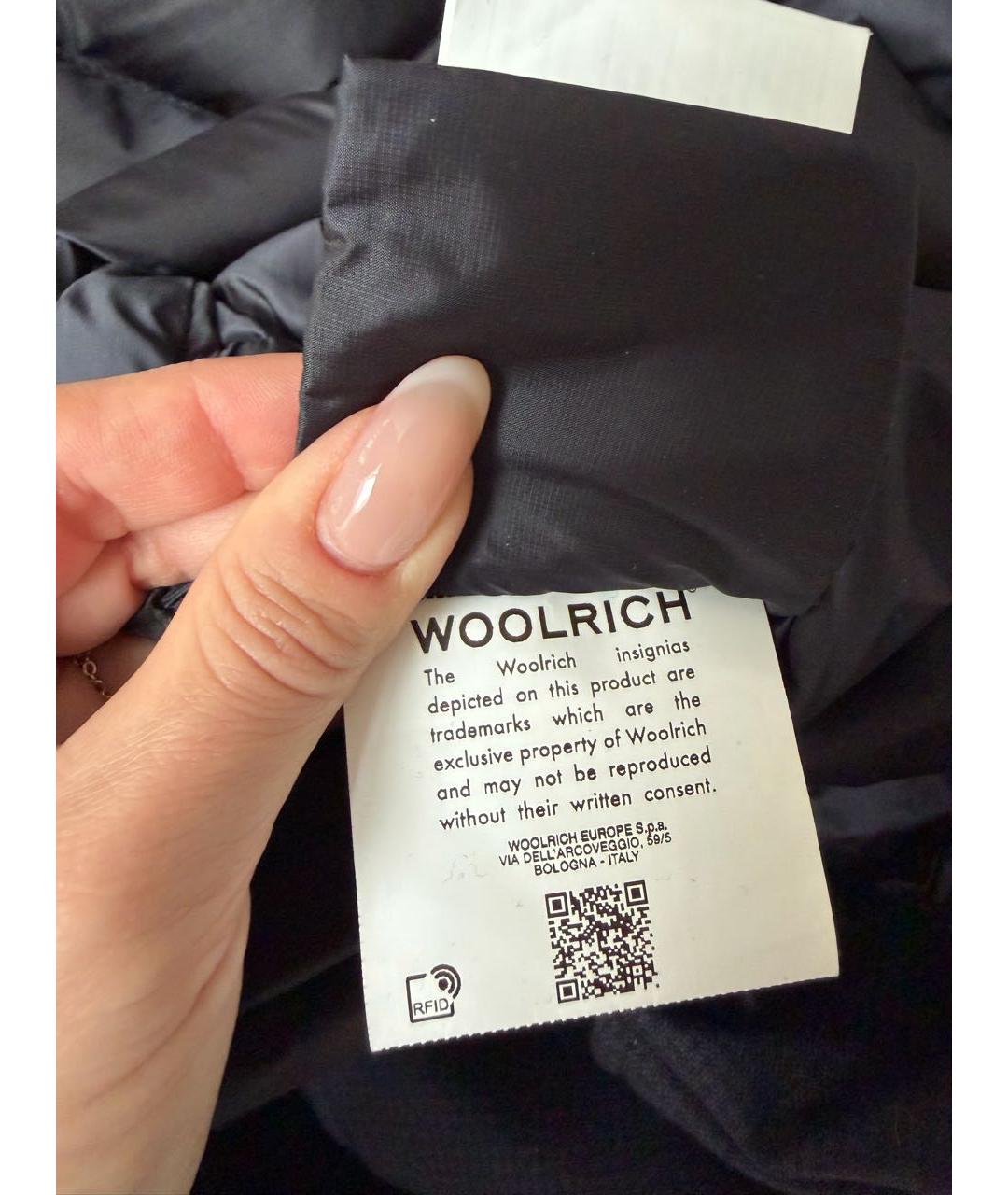 WOOLRICH Темно-синяя куртка, фото 6