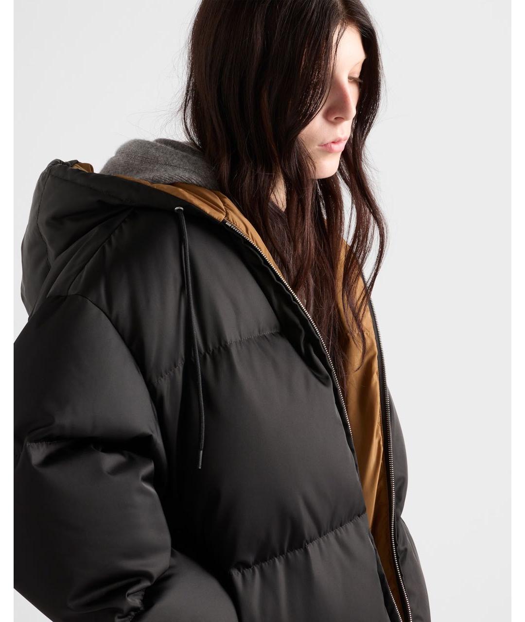 PRADA Черный пуховик, фото 3