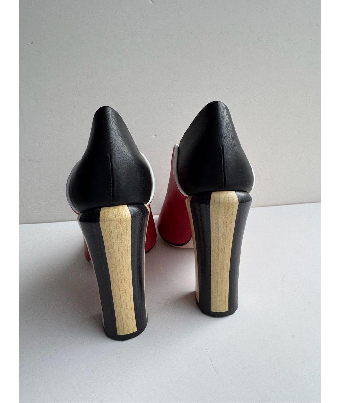 FENDI Мульти кожаные ботильоны, фото 2