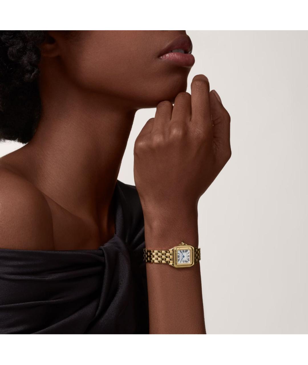 CARTIER Золотые часы из желтого золота, фото 2