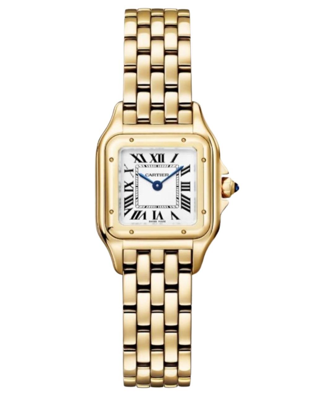 CARTIER Золотые часы из желтого золота, фото 1